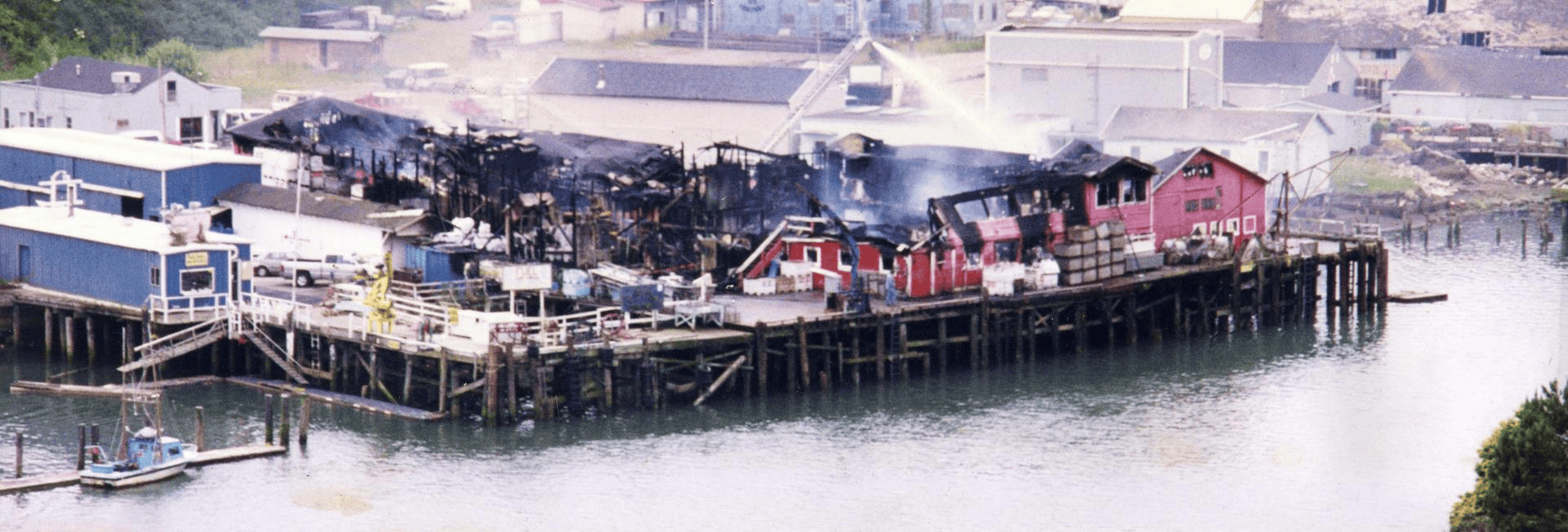Noyo Harbor Fire